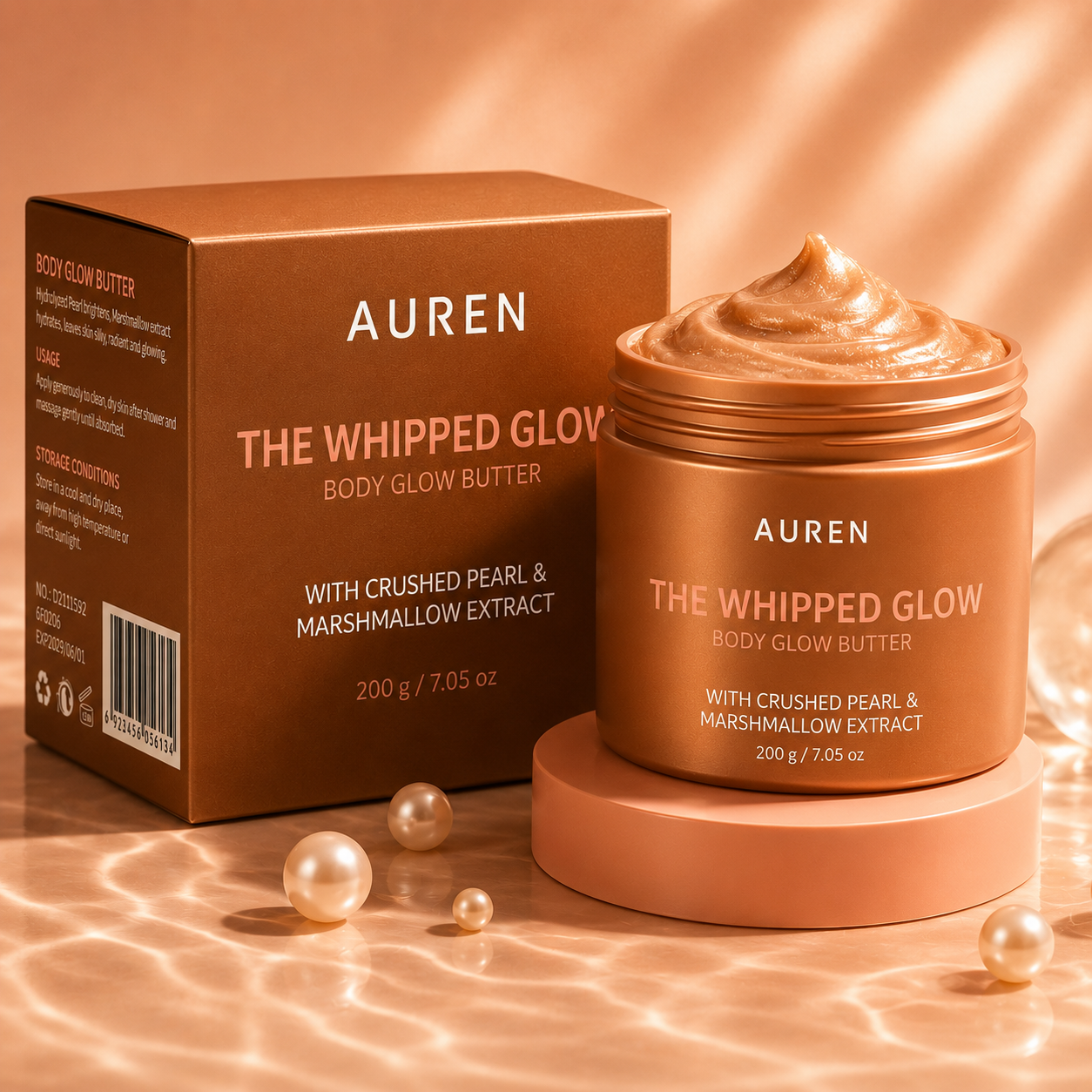 Pearl Glow Body Butter for Deep Hydration & Radiant Skin