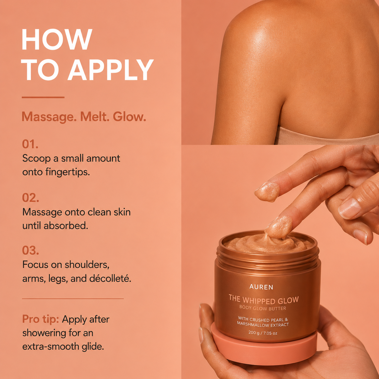 Pearl Glow Body Butter for Deep Hydration & Radiant Skin