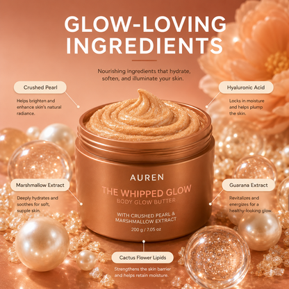 Pearl Glow Body Butter for Deep Hydration & Radiant Skin